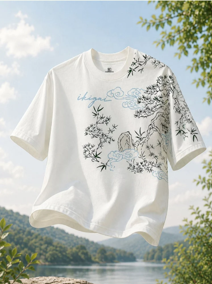 Ikigai Oversized Tshirt